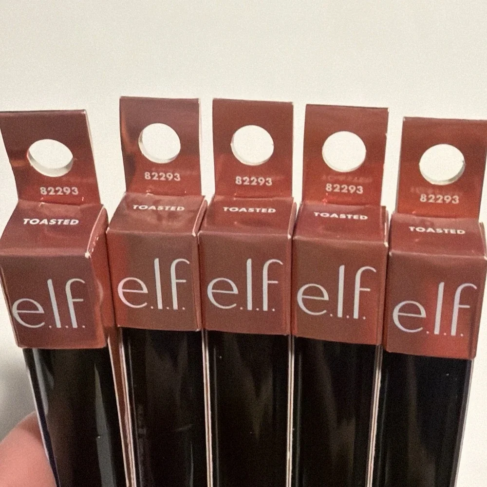 e.l.f. Cosmetics Pout Clout Lip Plumping Gloss Pen Toasted- Neutral Beige 0.07oz